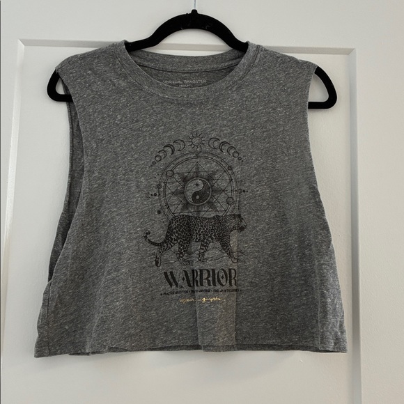 SPIRITUAL GANGSTER Magnetism Callie Graphic Muscle Tee - Picture 2 of 4